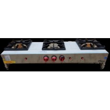 3 égős asztali Gázzsámoly